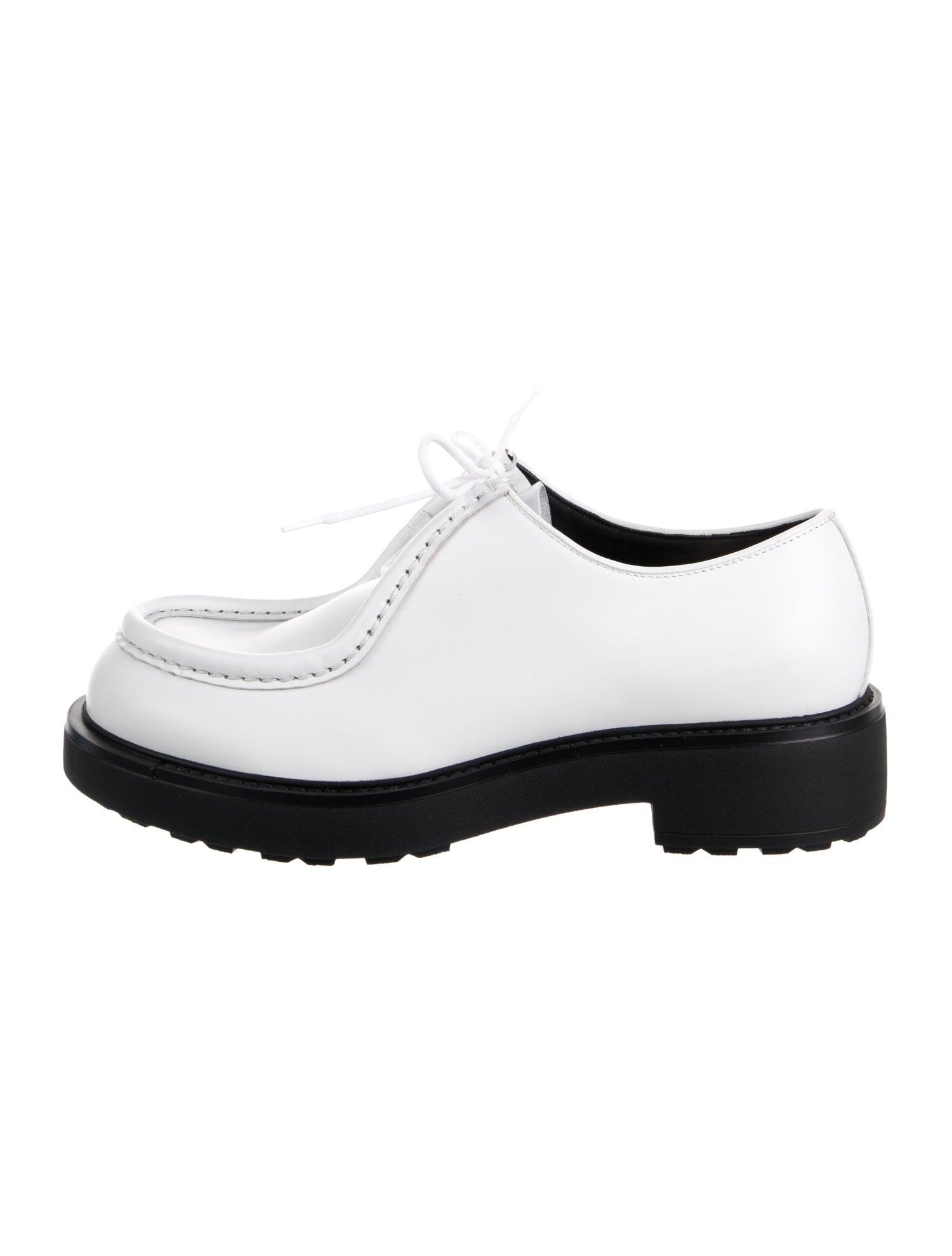 Prada Leather Derby Shoes