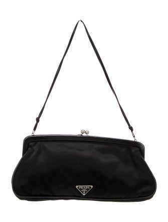 Prada Satin Shoulder Bag