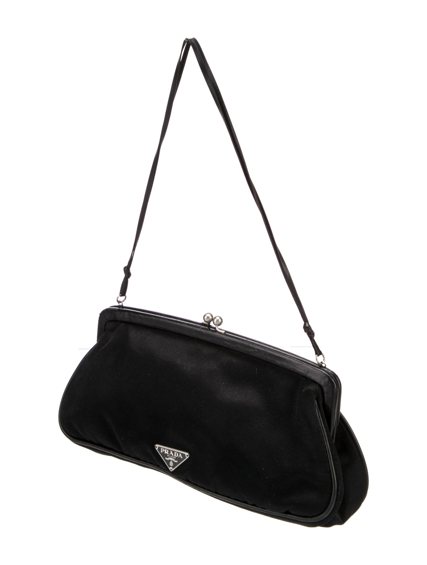 Prada Satin Shoulder Bag