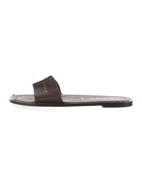 Prada Leather Slides