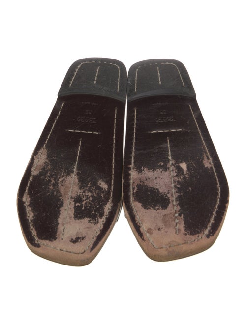 Prada Leather Slides