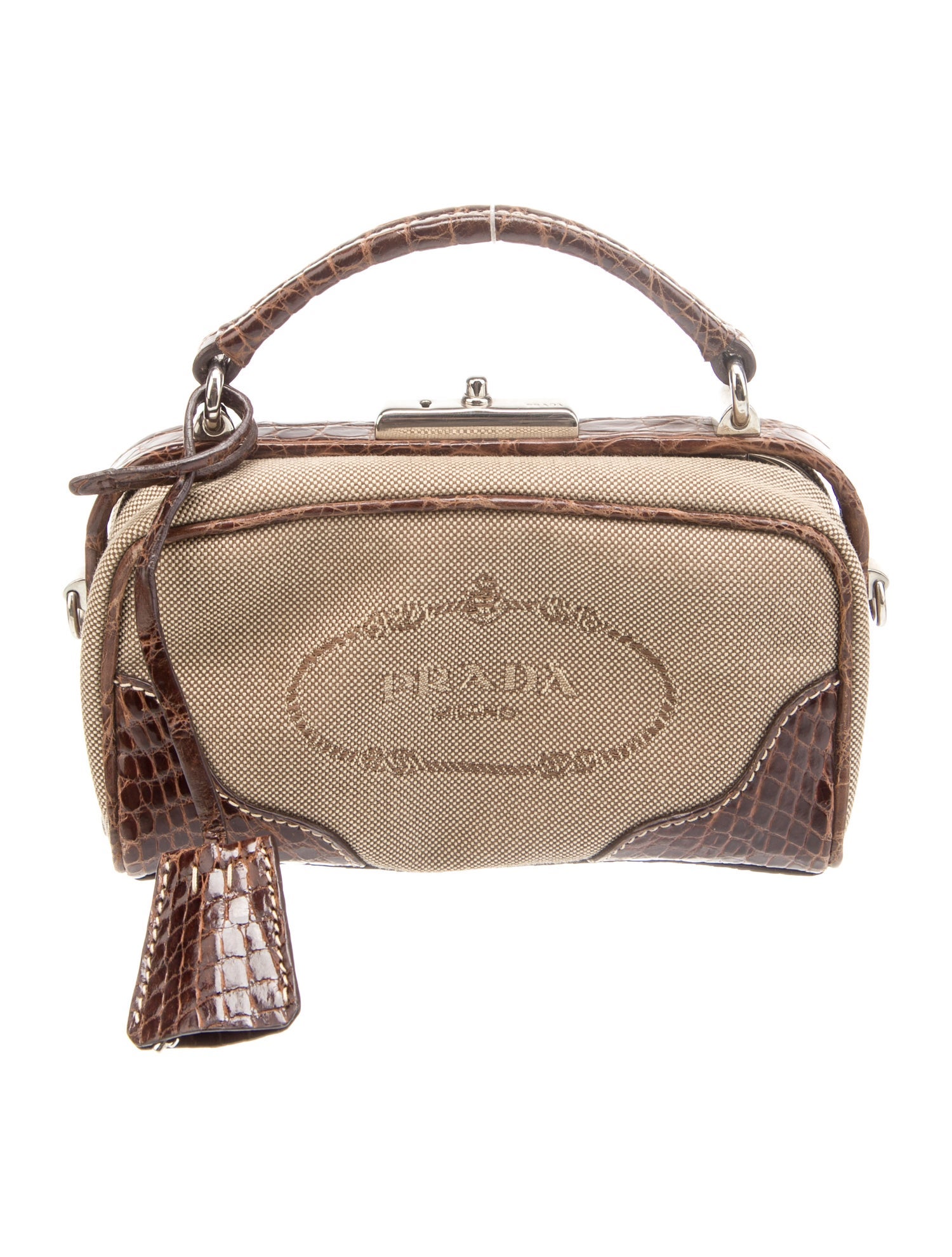 Prada Canvas Minaudière