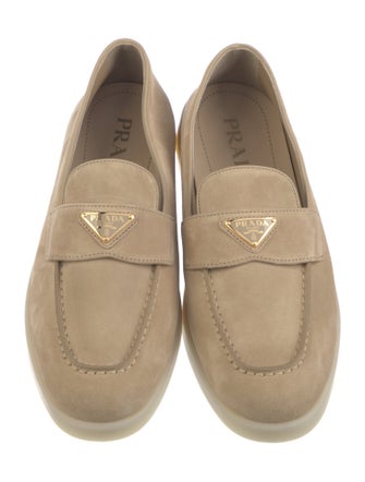 Prada Suede Loafers