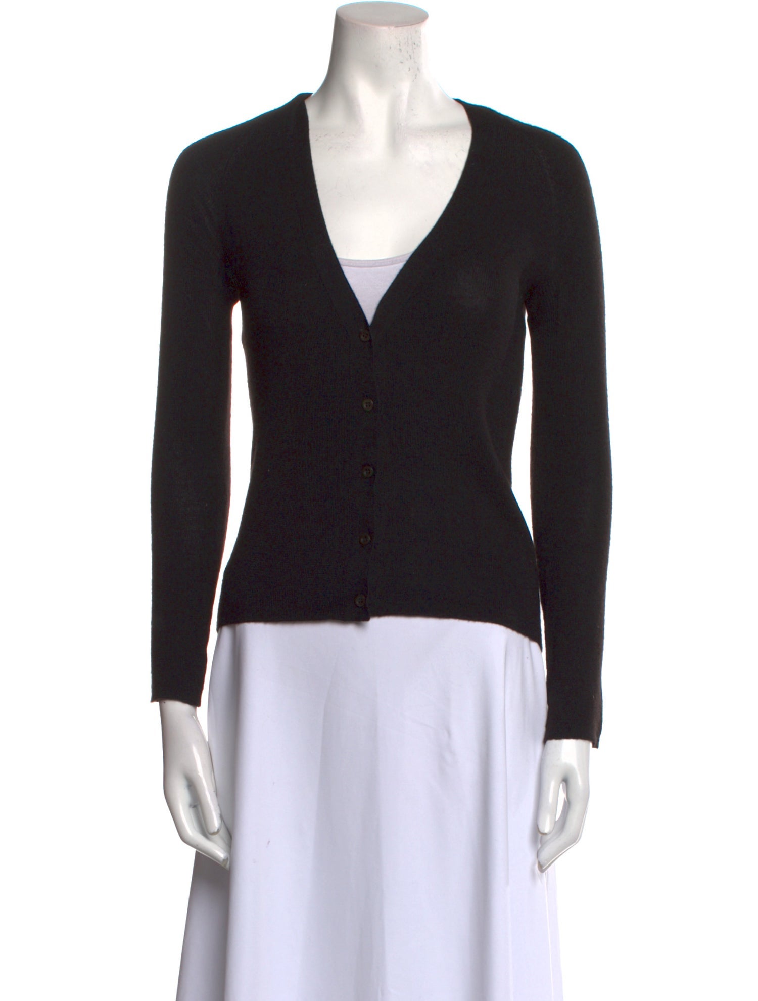 Prada Cashmere V-Neck Sweater