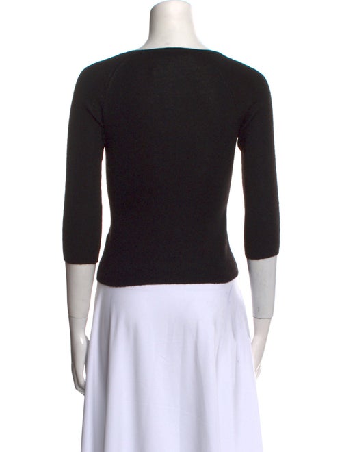 Prada Cashmere Scoop Neck Sweater