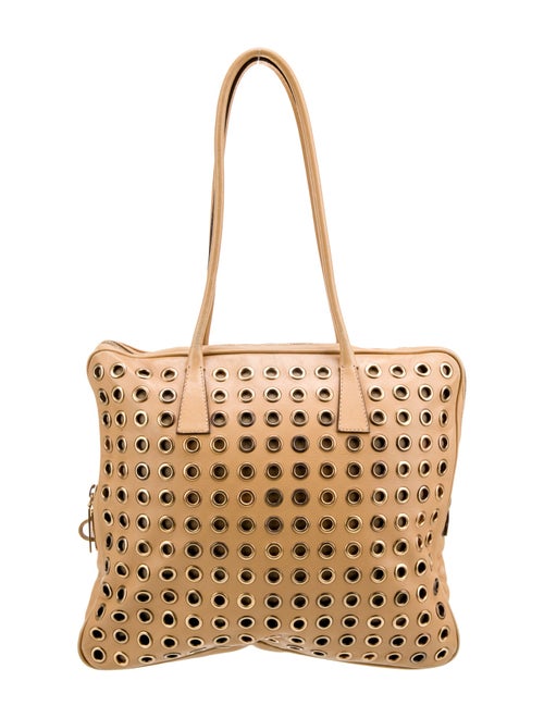 Prada Nappa Leather Grommet