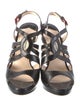 Prada Leather Slingback Sandals