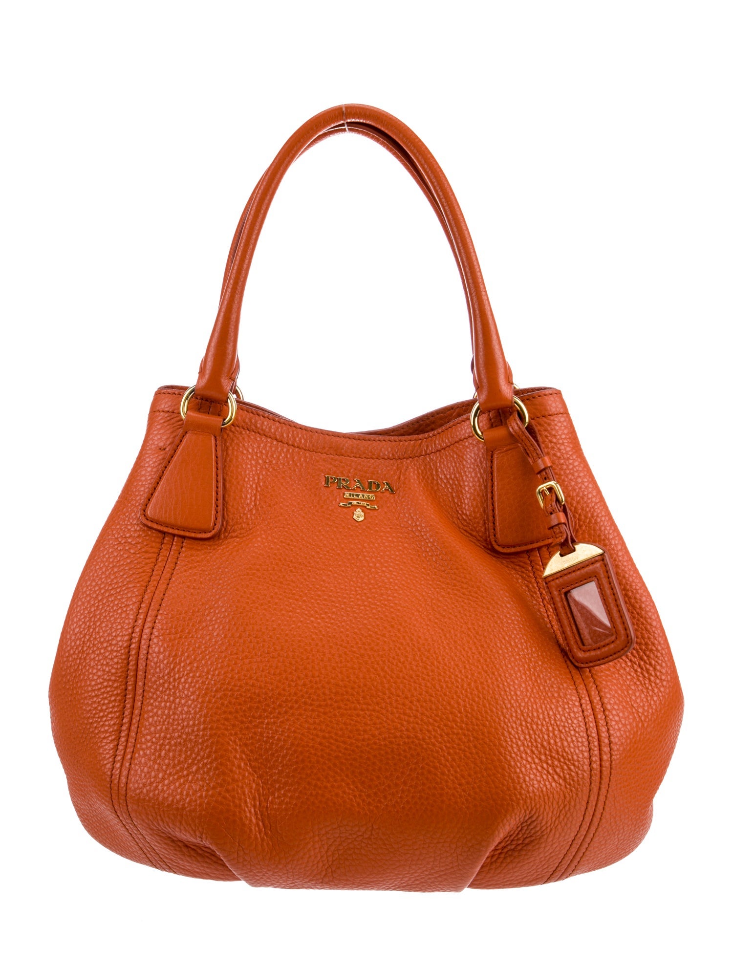 Prada Vitello Daino Leather Shoulder Bag