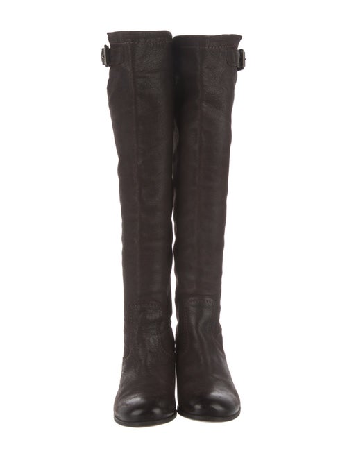 Prada Leather Riding Boots