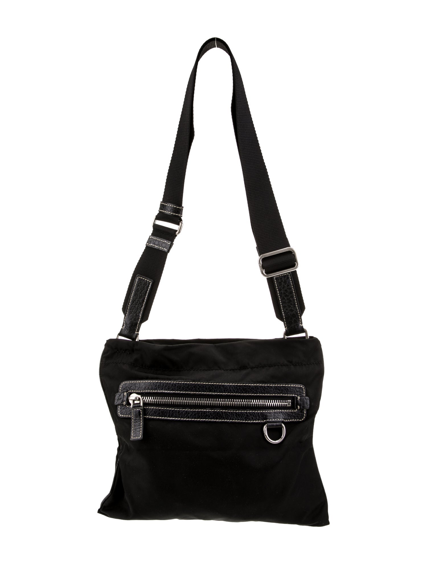 Prada Tessuto Nylon Messenger Bag