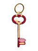 Prada Saffiano Lip Key Chain