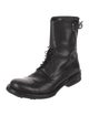 Prada Leather Combat Boots
