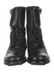 Prada Leather Combat Boots
