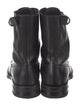 Prada Leather Combat Boots