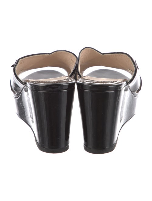 Prada Patent Leather Slides