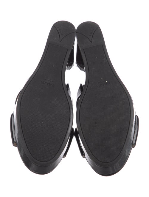 Prada Patent Leather Slides