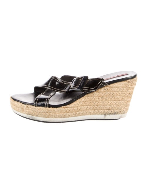 Prada Patent Leather Espadrilles