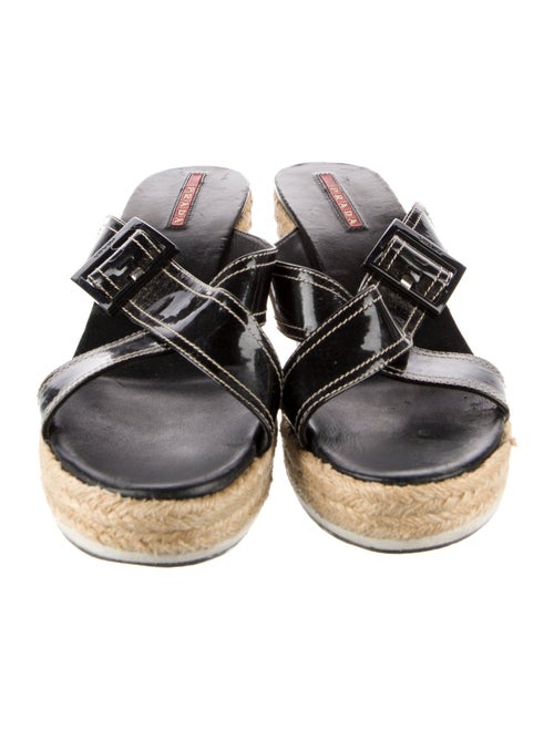 Prada Patent Leather Espadrilles