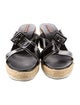 Prada Patent Leather Espadrilles