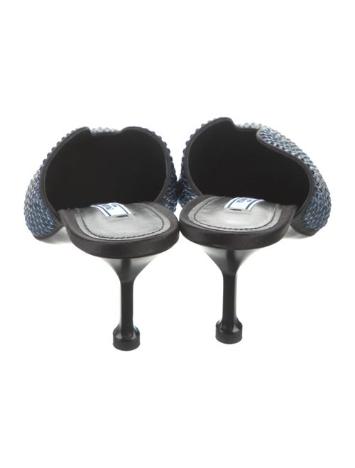 Prada Crystal Crystal Embellishments Mules