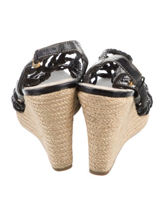 Prada Sport Jute Animal Print Espadrilles