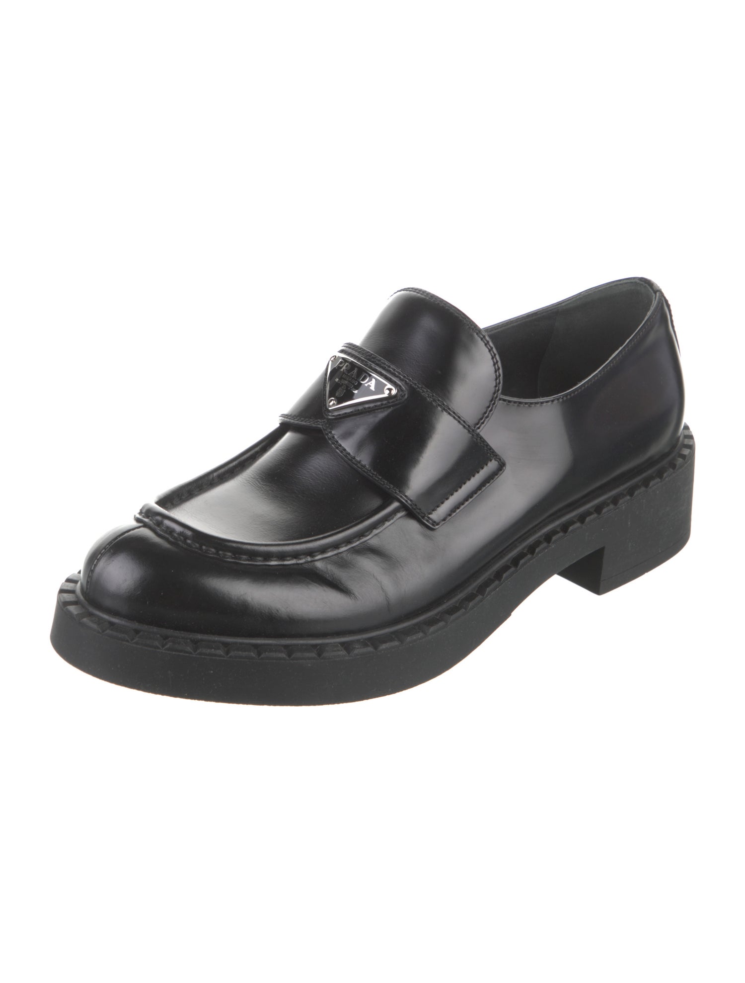 Prada Leather Oxfords