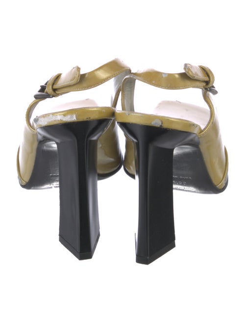 Prada Patent Leather Slingback Pumps