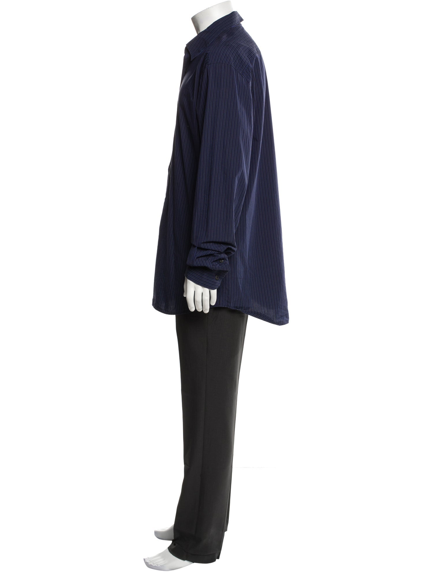 Prada 2012 Striped Dress Shirt