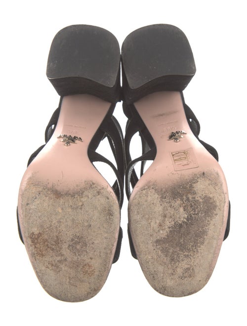 Prada Suede Sandals