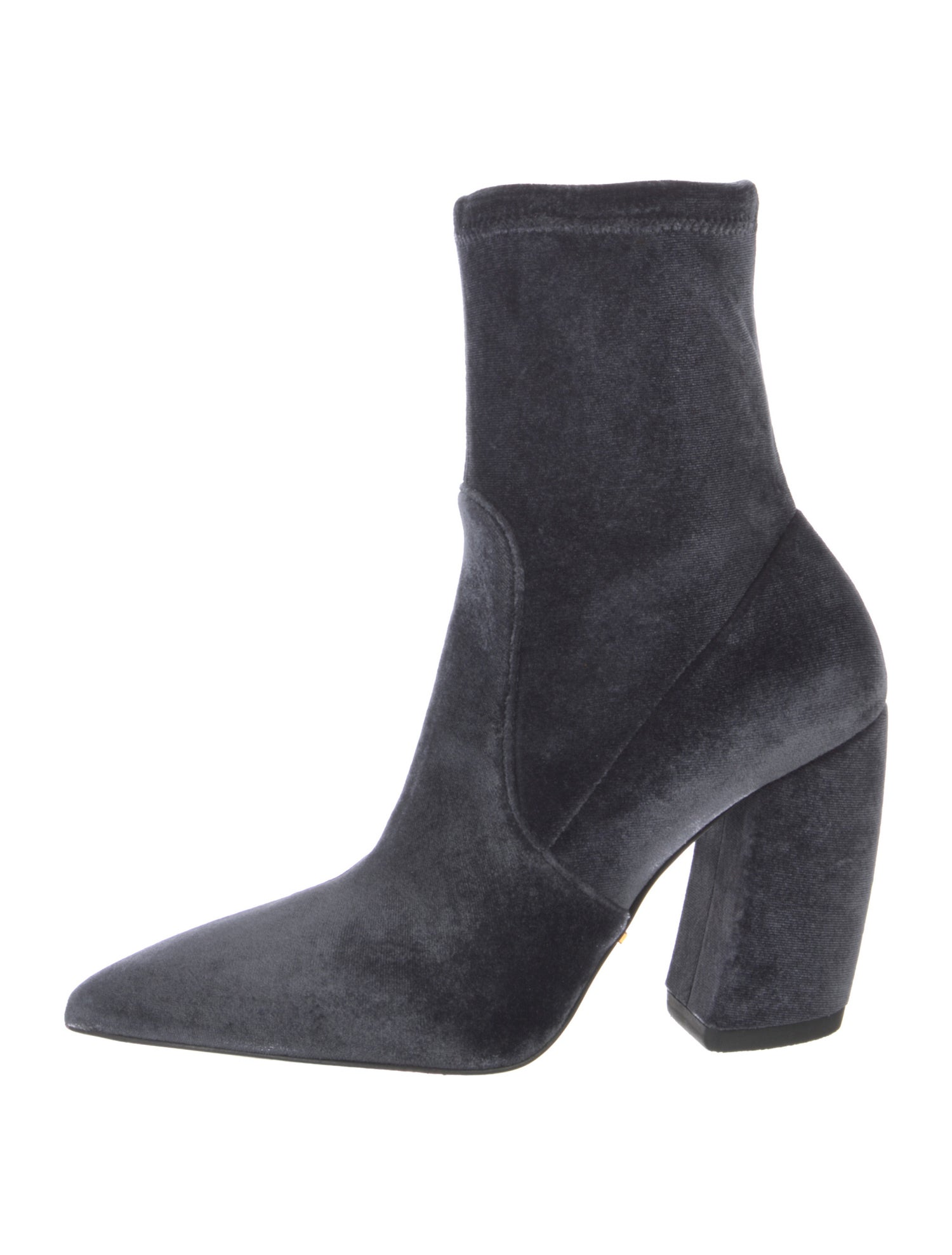 Prada Velvet Sock Boots