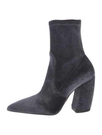 Prada Velvet Sock Boots