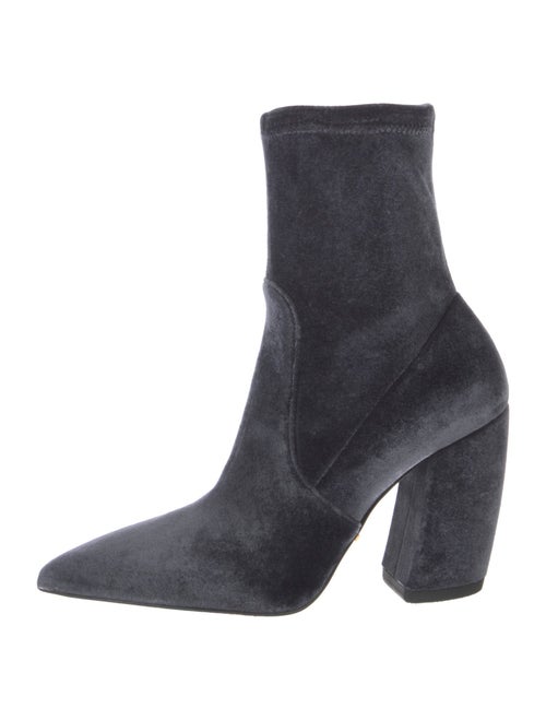 Prada Velvet Sock Boots