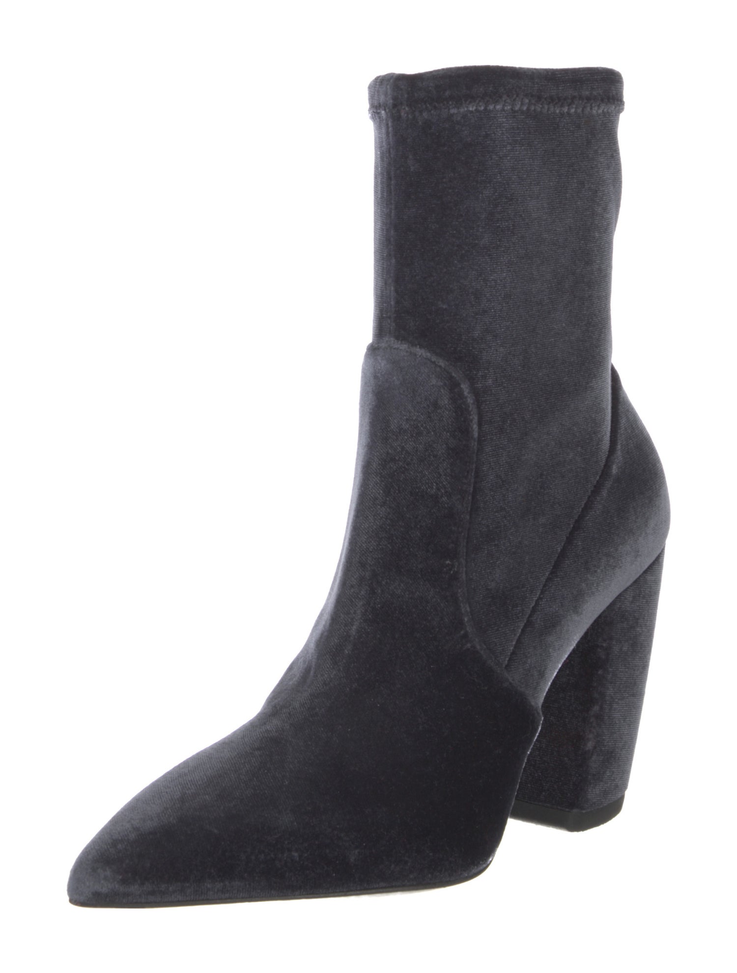 Prada Velvet Sock Boots