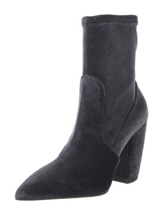 Prada Velvet Sock Boots