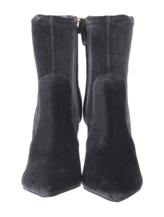 Prada Velvet Sock Boots