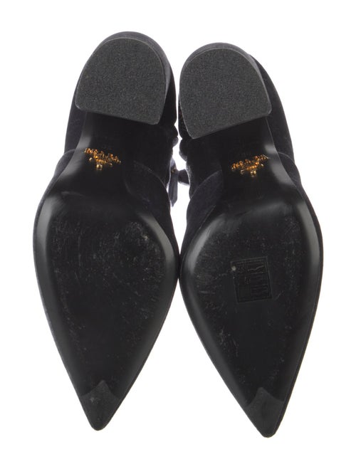 Prada Velvet Sock Boots