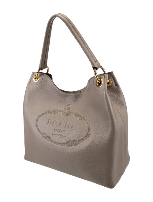 Prada Vitello Daino Leather Shoulder Bag