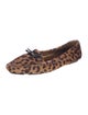 Prada Ponyhair Animal Print Loafers