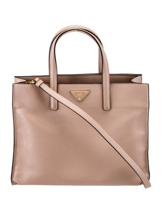 Prada Saffiano Leather Top Handle Bag