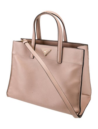 Prada Saffiano Leather Top Handle Bag