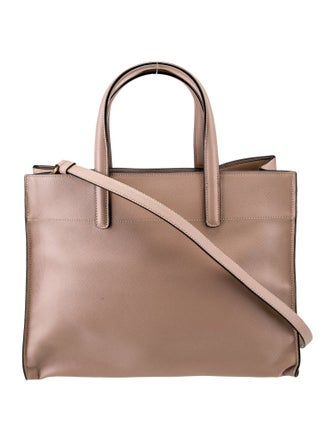 Prada Saffiano Leather Top Handle Bag