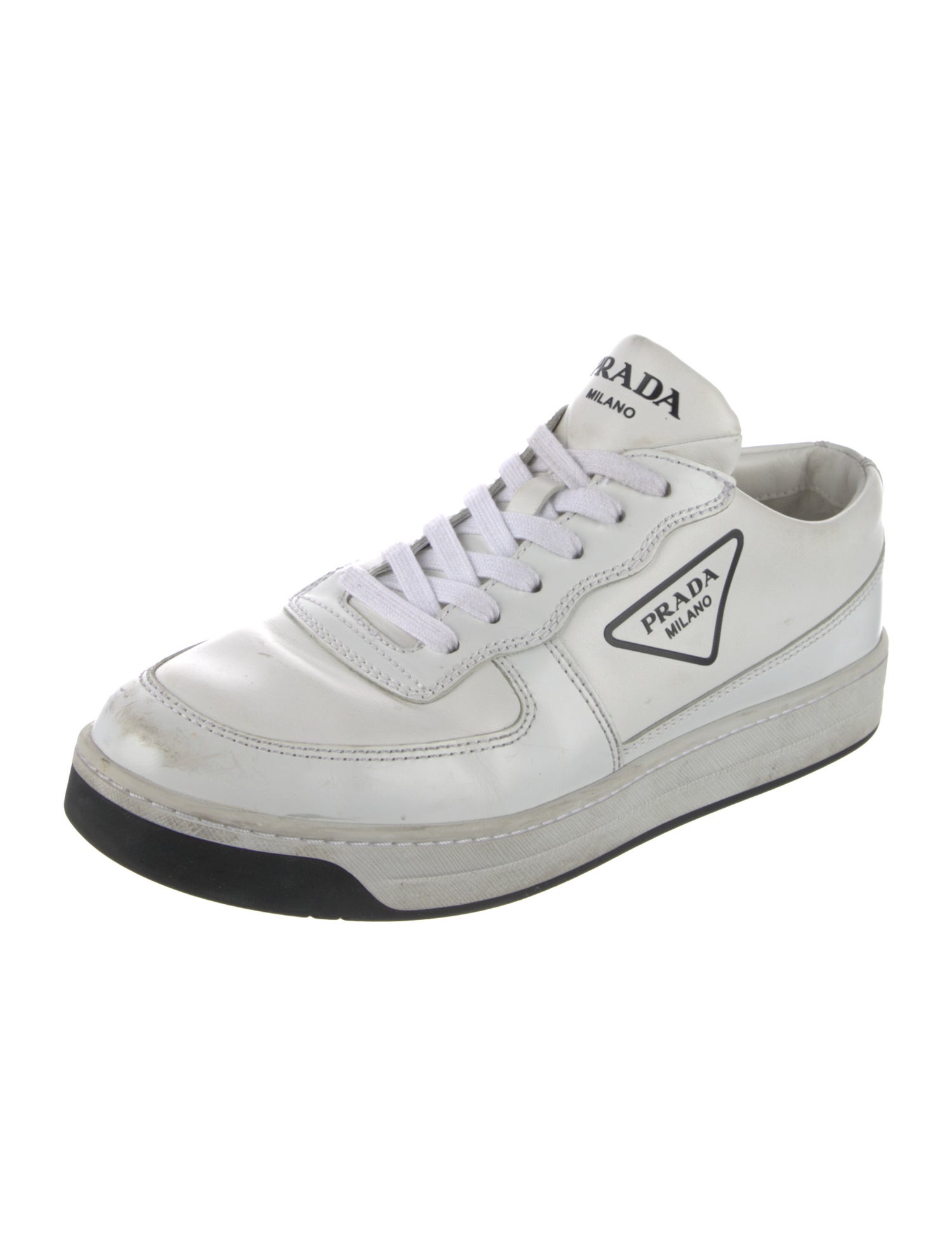 Prada Leather Sneakers