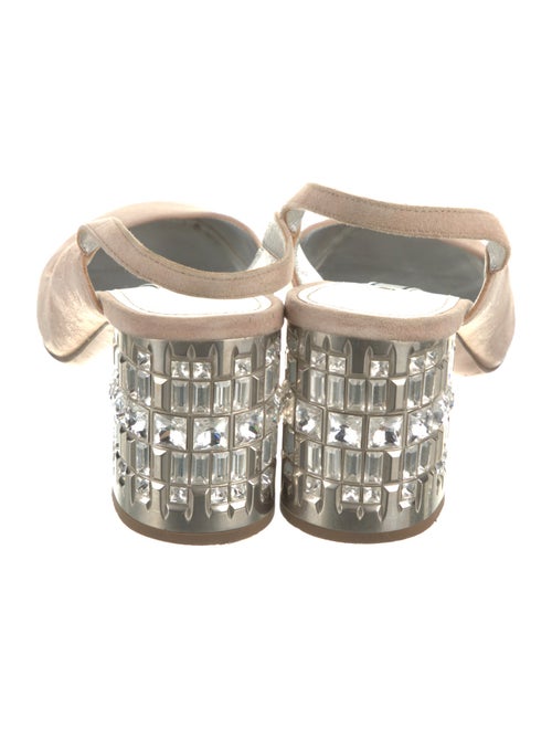 Prada Suede Slingback Pumps