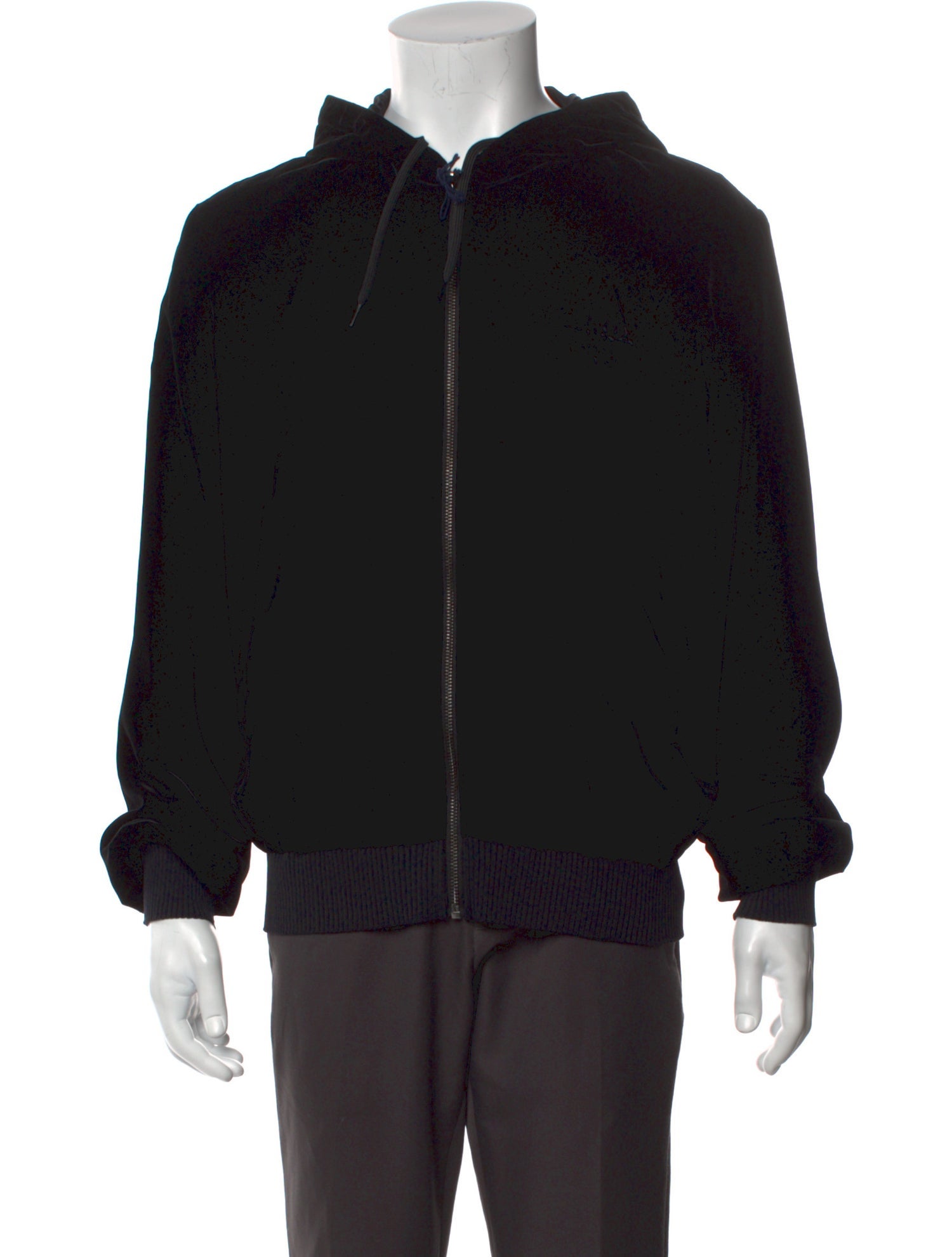 Prada 2021 Enameled Metal Triangle Hoodie w/ Tags