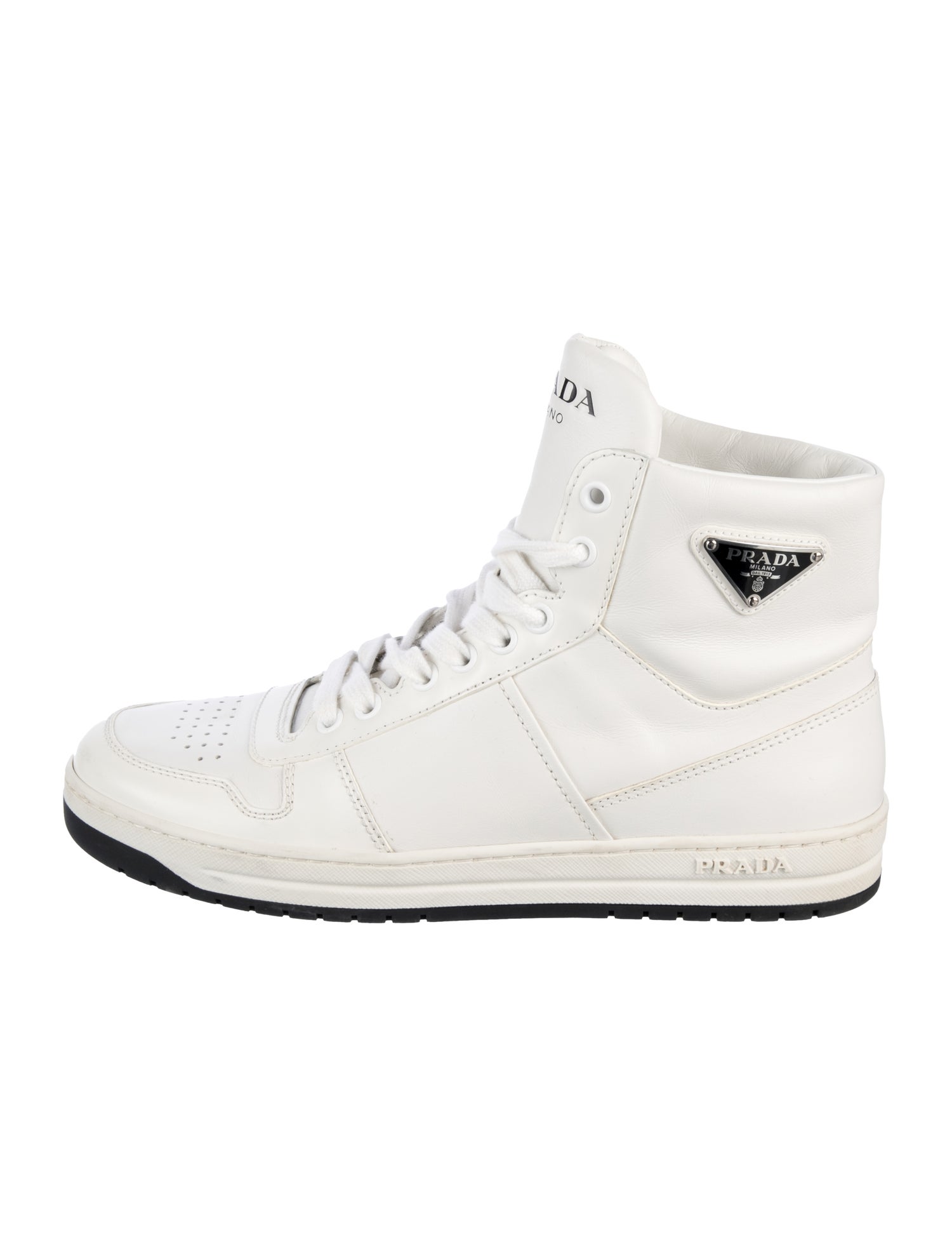 Prada Leather Sneakers