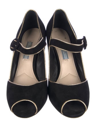 Prada Suede Pumps