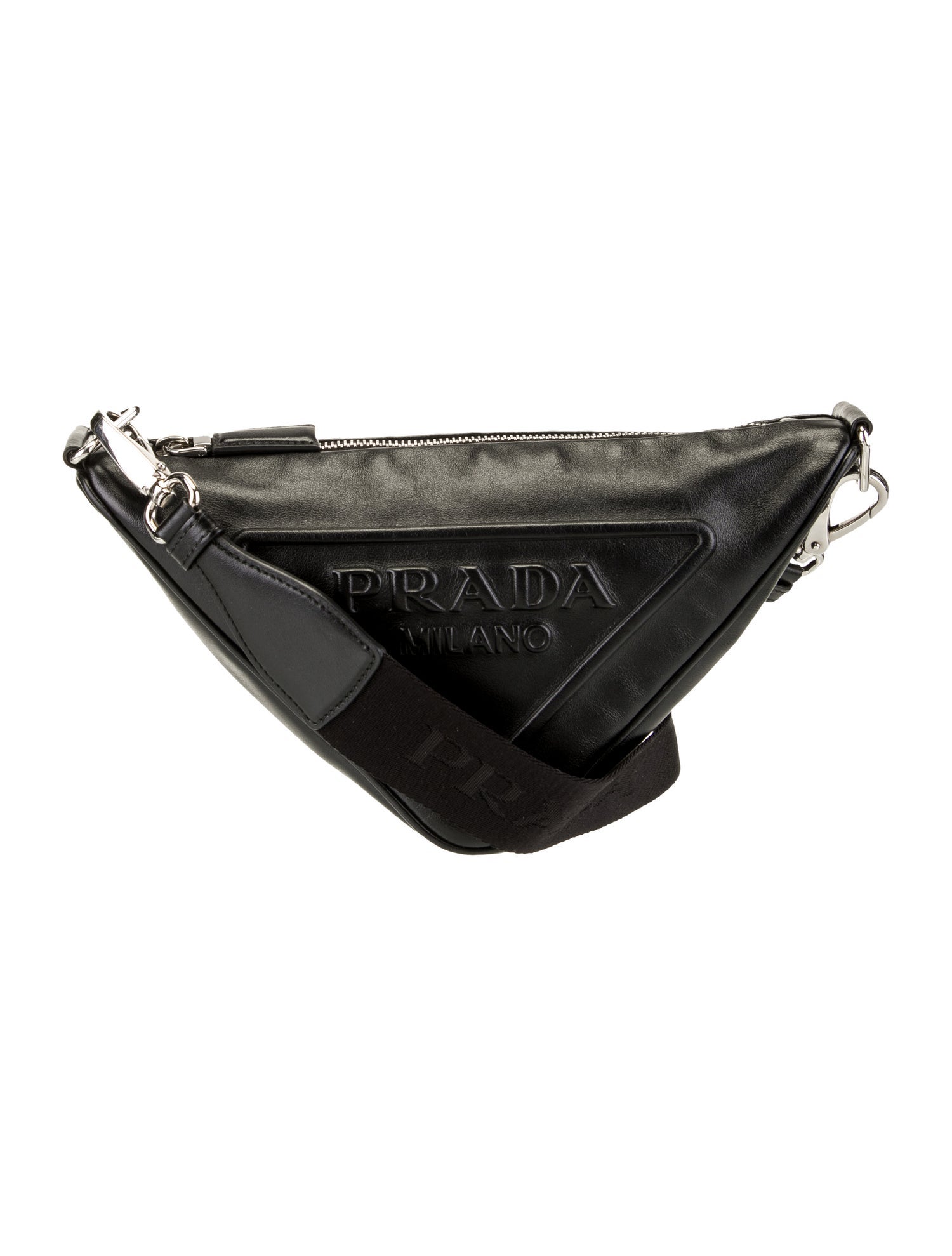 Prada Leather Triangle