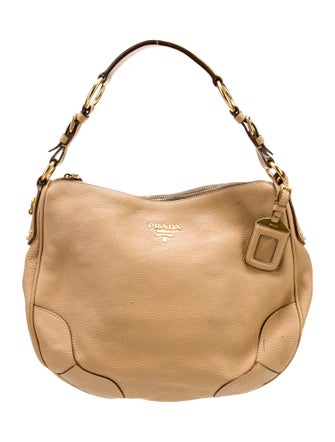 Prada Vitello Daino Leather Top Handle Bag