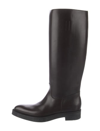 Prada Leather Riding Boots