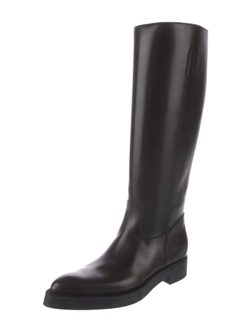 Prada Leather Riding Boots